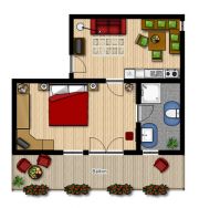 Apartment TYPE A - 31 m2: